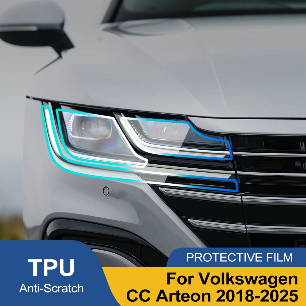 pelicula-protetora-de-farois-de-carro-tpu-ppf-para-volkswagen-cc-arteon-2018-2025-preto-fume-pre-cortada-anti-risco-vinil-de-alto-brilho