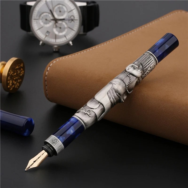 

Picasso 88 Luxury Period 14K Gold M Nib 0.5mm Fountain Pen Dream Collection Series For Writing Collection With Original Gift Box