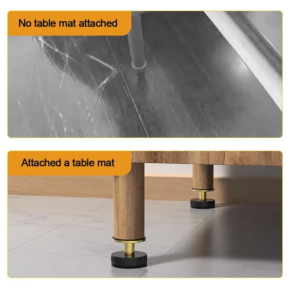 Adjustable Furniture Legs Threaded Bed Frame Anti-Shake Headboard Stoppers Fixer for Cabinets Sofas Prevent Loosening Bedside