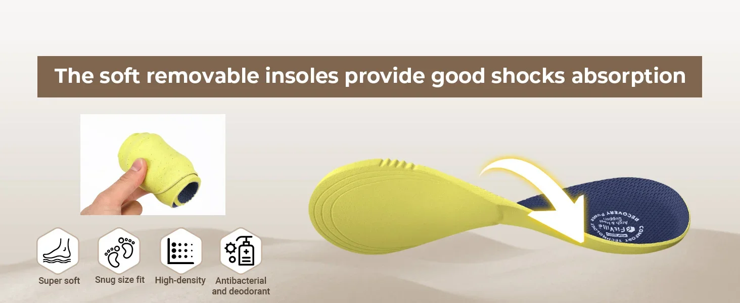 FitVille Diabetiker-Schuhe mit breiter Zehenpartie für Herren, Slipper zum Hineinschlüpfen, Clogs für geschwollene Füße, verstellbare, atmungsaktive Flip-Flops – Detail 7