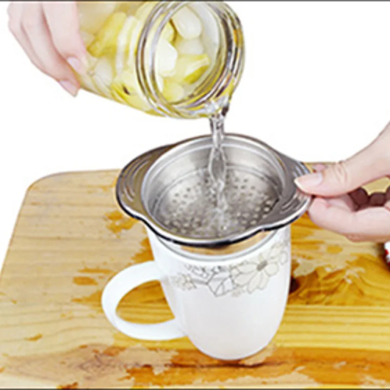 

Дуршлаг для банок из нержавеющей стали, сито для пищевых продуктов, сито для тунца, слив воды, прочный, устойчивый к ржавчине, защита от запаха, легко очищаемые бактерии