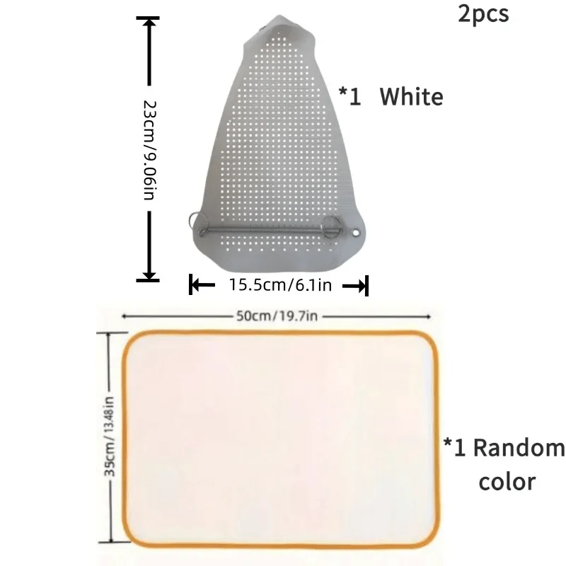 4PCS/1set New Ironing Pad: Heat-resistant and Durable, Suitable for All Irons and Various Fabric Types