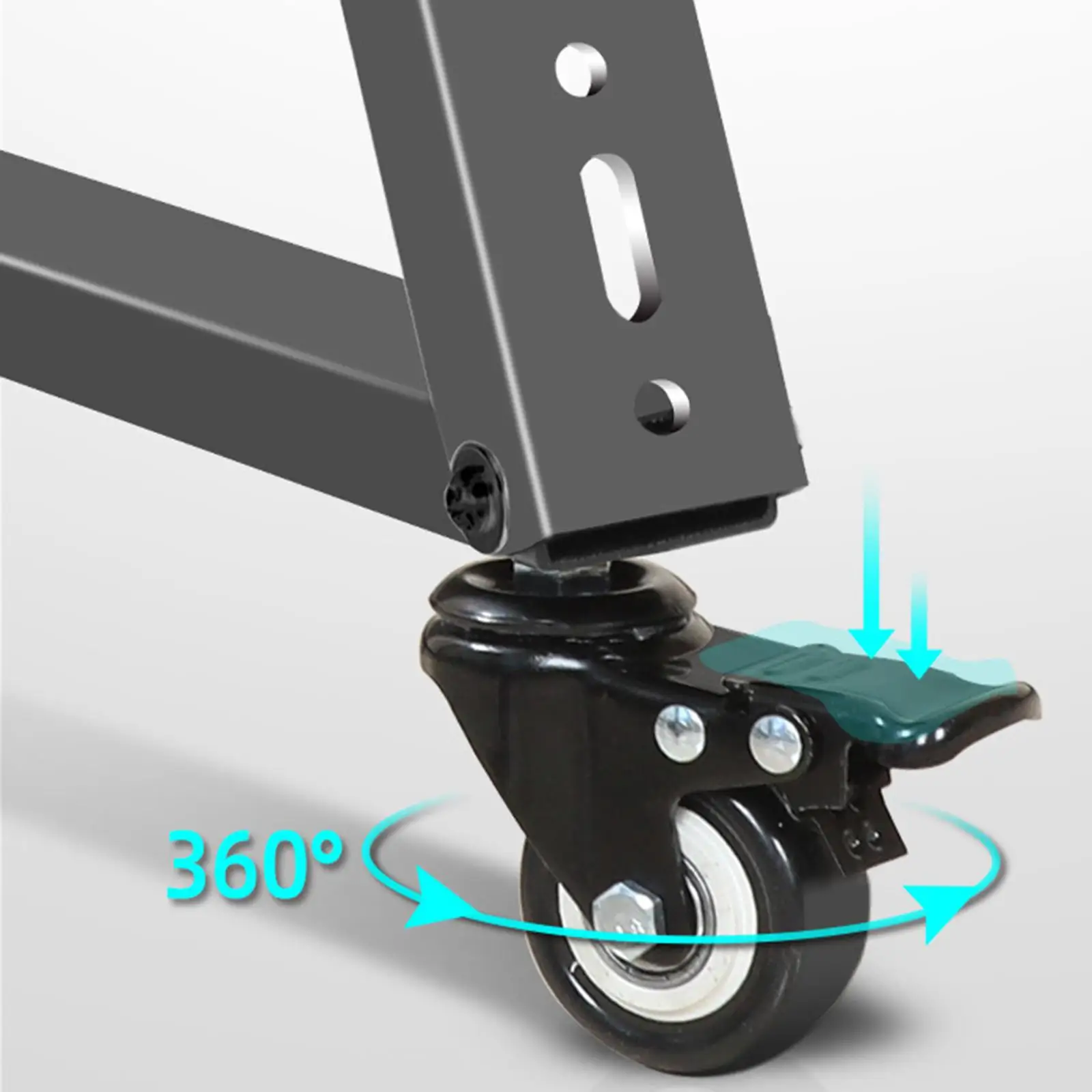 

Низкопрофильная мобильная подставка для телевизора, прочная многофункциональная напольная тележка-стойка для монитора