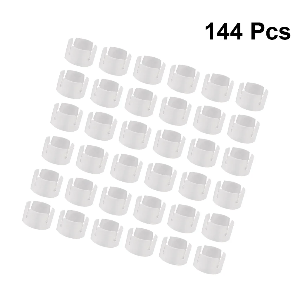 

144pcs 3.4Cm Balloon Tie Tool Plastic Balloon Decorating Strip Kit For Wedding Birthday Party Balloons Arch Support