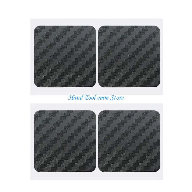 H37F 1/2/5 Pairs Trackpad Skin Carbon Fiber Texture Controller Sticker Skin for Steam Controller 2 Touchpad Protector Sticker