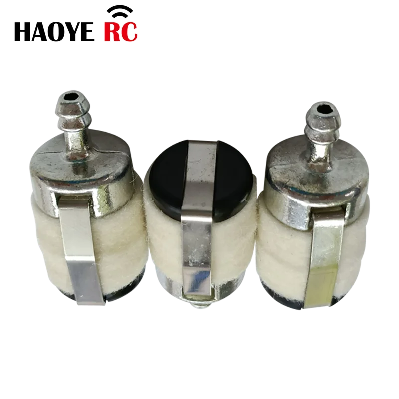 Haoye 1PC Wool Oil Filter For Gas Engine Gas/Methanol Model Bubble-Proof Oil Filter Hammer For RC Accessories