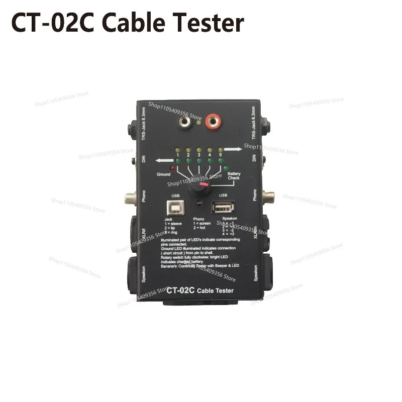 For Multipurpose Audio Wire Test Instrument Engineering Wiring Multifunctional Wire Tester Wire Tester