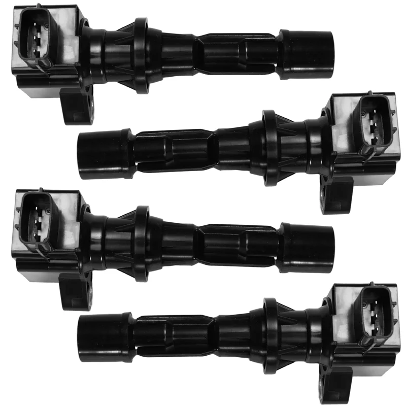 

Reliable-Complete Ignition Coil Kit 4PCS LF2L18100 0997001463 For Mazda 5 2.0 2005-2010 & Mazda CX-7, MX-5, Tribute 2.3 2004-200