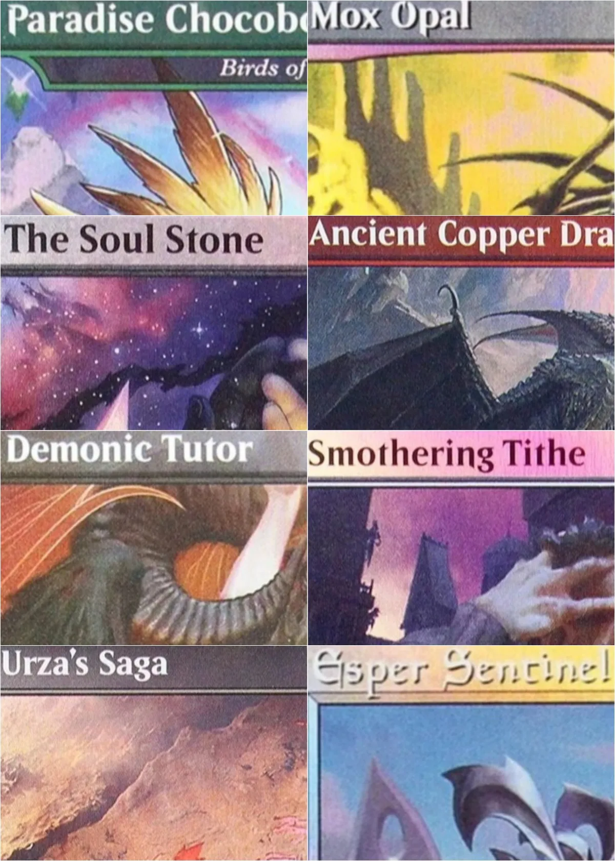 

[Rishadan Port / Memory Lapse /Teysa Karlov] Magical Proxy Cards Black Top Quality Gathering Board Playing Game Trading Cards