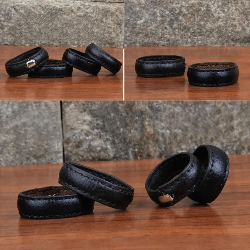 Replacement PU Leather Belt Loop Keeper Universal Fit Fixing Ring Belt Retainer Loop Belt Strap Holder for 35mm Wide Belts