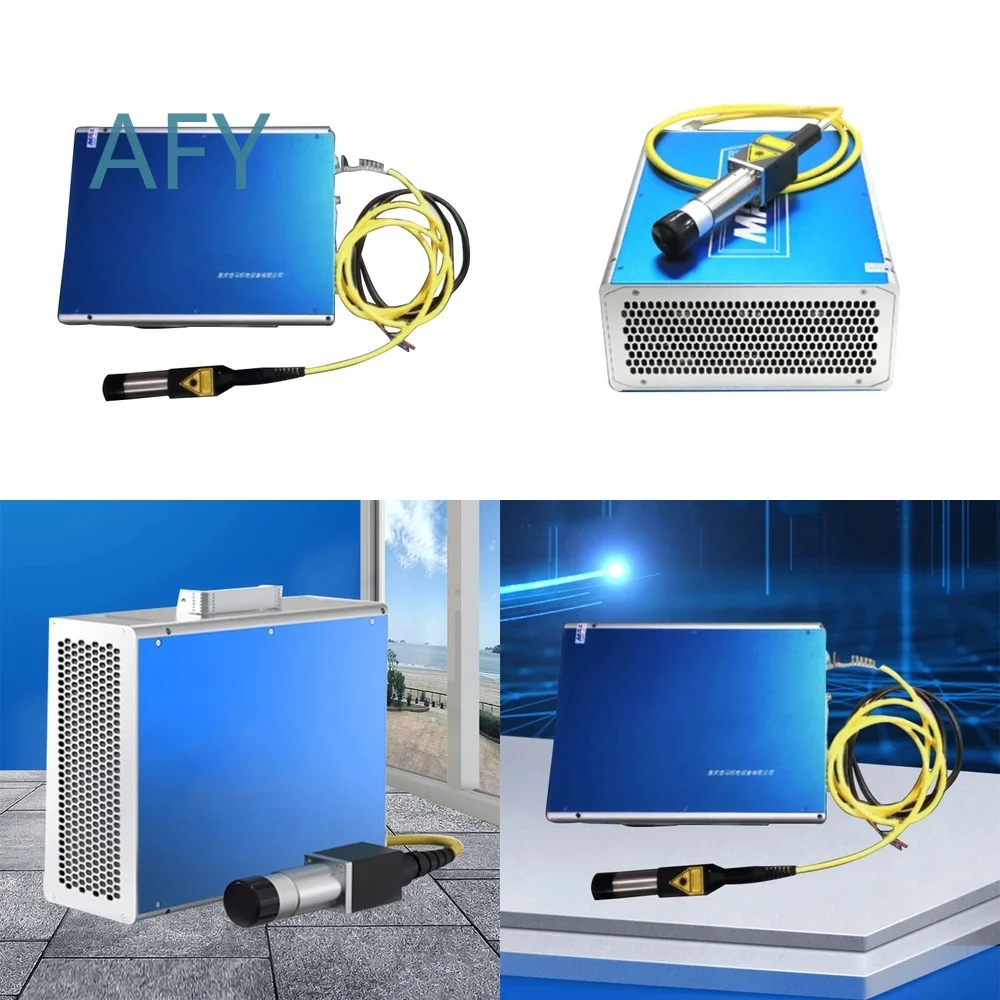 High Power Q Switched Pulse Fiber Laser Source for Laser Engraving Marking Cutting 5W to 20W 1064nm Industrial Laser Module