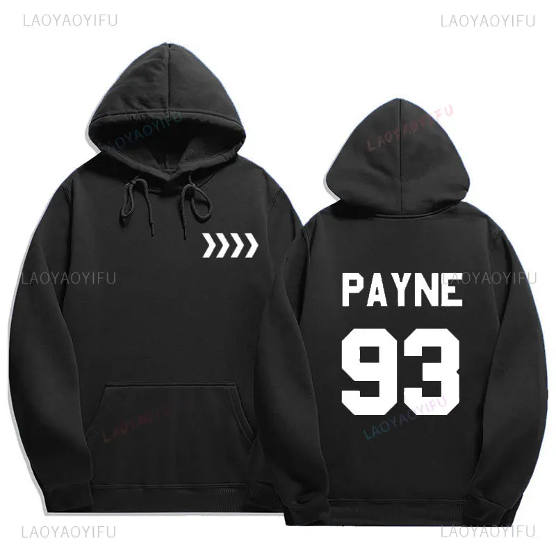 Fashion Liam Payne Tribute Sweater Rapper Payne 93 Merch Crewneck Capless Sweatshirt Men/women Rip Harajuku Hip Hop Pullover