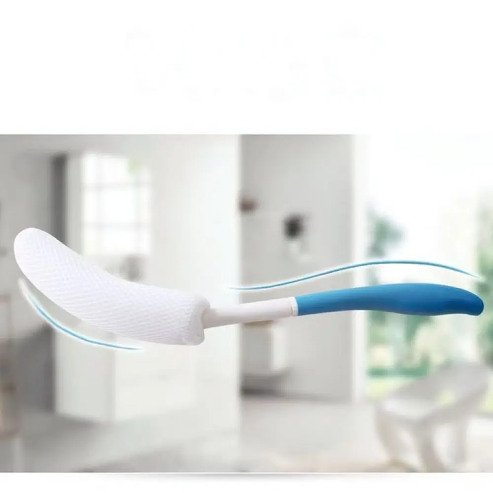 Non Slip Long Handle Bath Brush Bottom Wiping Device Bathroom Mobility Assist Tool Elderly Personal Hygiene Shower Kit
