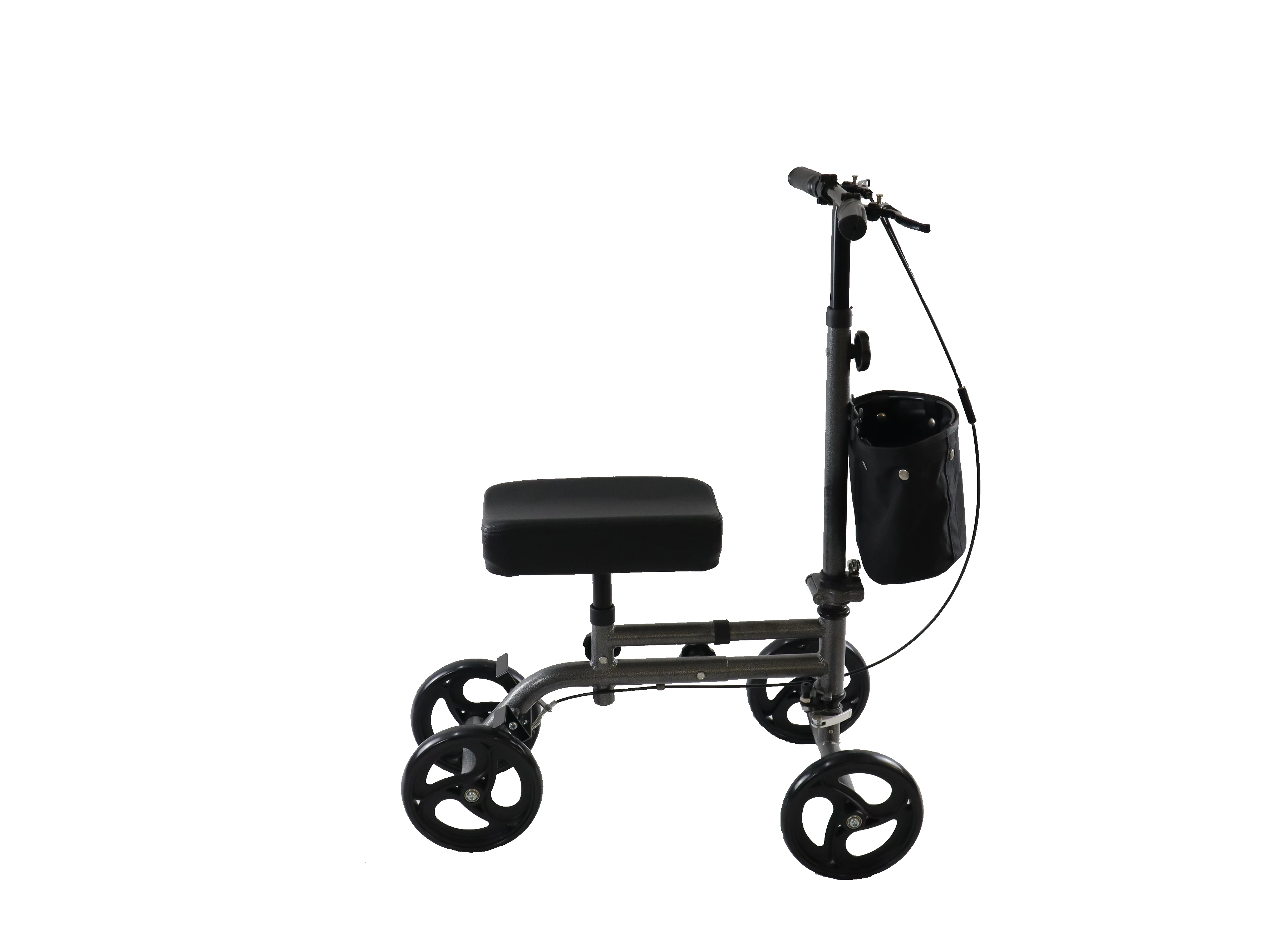 Custom Foldable Walker Wheel Walker Folding Knee Rollator Scooter Walker With Knee Support