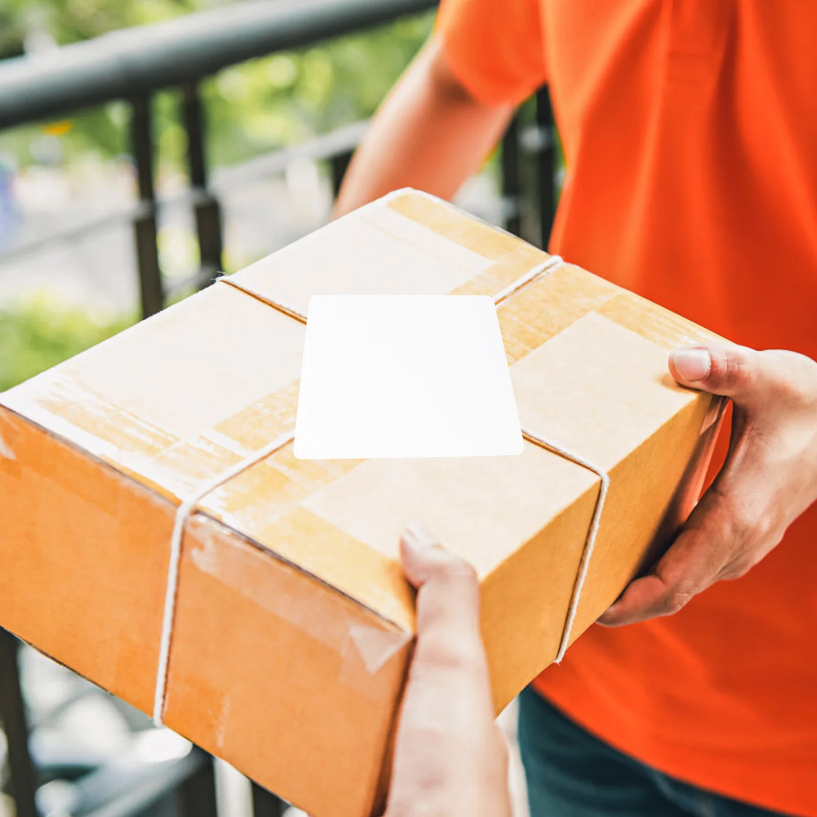 

White Thermal Labels 1 Roll Printing Shipping Address Stickers Long Lasting Clean Surface Easy Wipe Off Rectangles Label Self