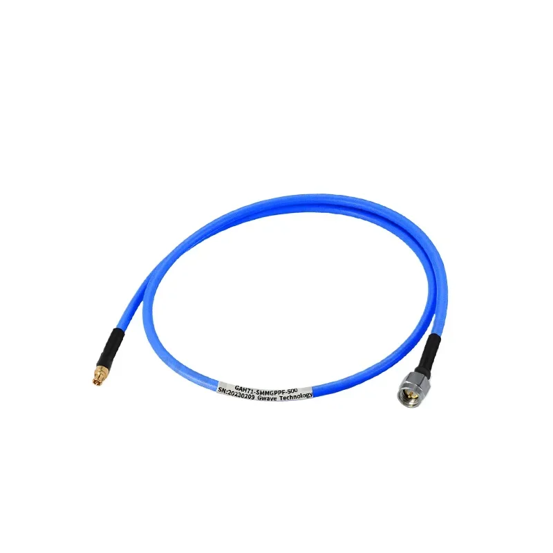 Microwave Supermarket SMA Male-GPPO/mini-SMP Female RF Cable, Flexible Cable Assembly DC-26.5G