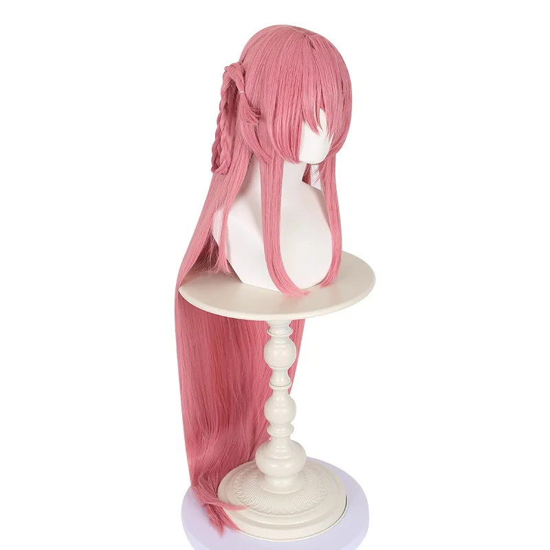 Parrucca COS stile cinese Angelo lucido infinito Kuru Kuru Parte superiore del cuoio capelluto con simulazione di capelli lunghi rosa