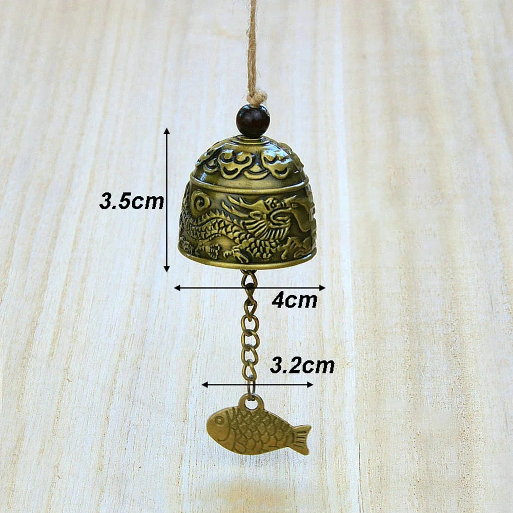 Good Luck Harmonious Atmosphere Luck Lucky Wind Chimes FengShui Wind Bell Lucky Chimes Features Retro Design Fitment