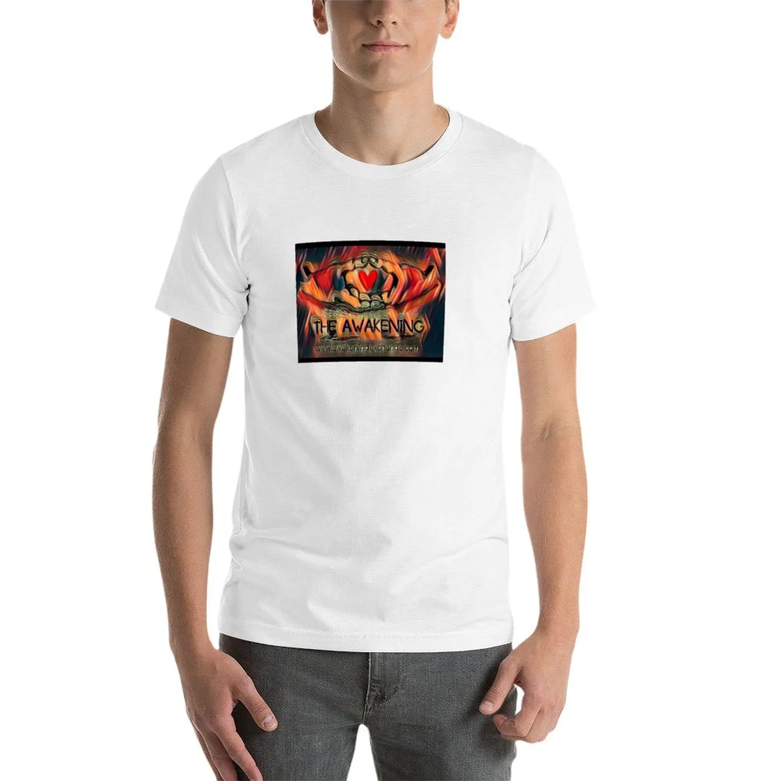 الصحوة تبادل تي شيرت تي شيرت للرجل القطن الناعم تي شيرت مصمم تي شيرت