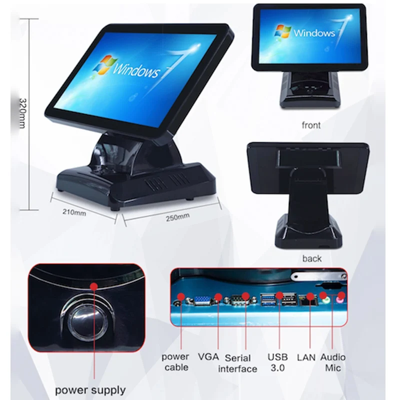 Supermarket Restaurant Pos System Windows Pos Terminal Android Pos Machine