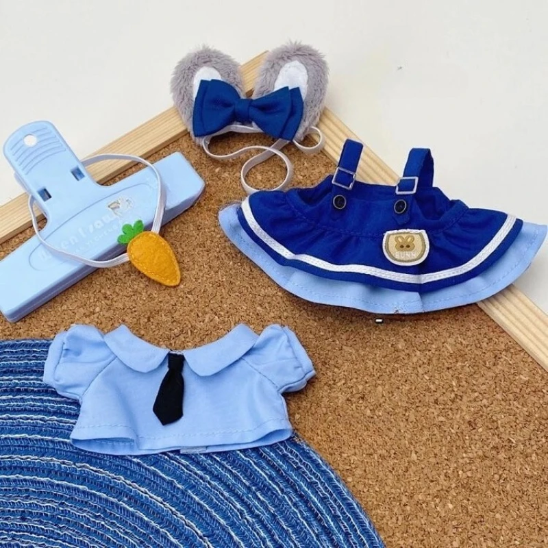 Labubu Puppenkleidung – Rabbit & Fox Tide Play Ersatz 17 cm Labubu Generation Drei Generation Vinyl-Plüschpuppenset