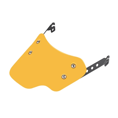 Imagen 2 del producto Parabrisas Universal para motocicleta, Deflector de viento, faro redondo para Husqvarna, Yamaha XSR, Royal Enfield Triumph