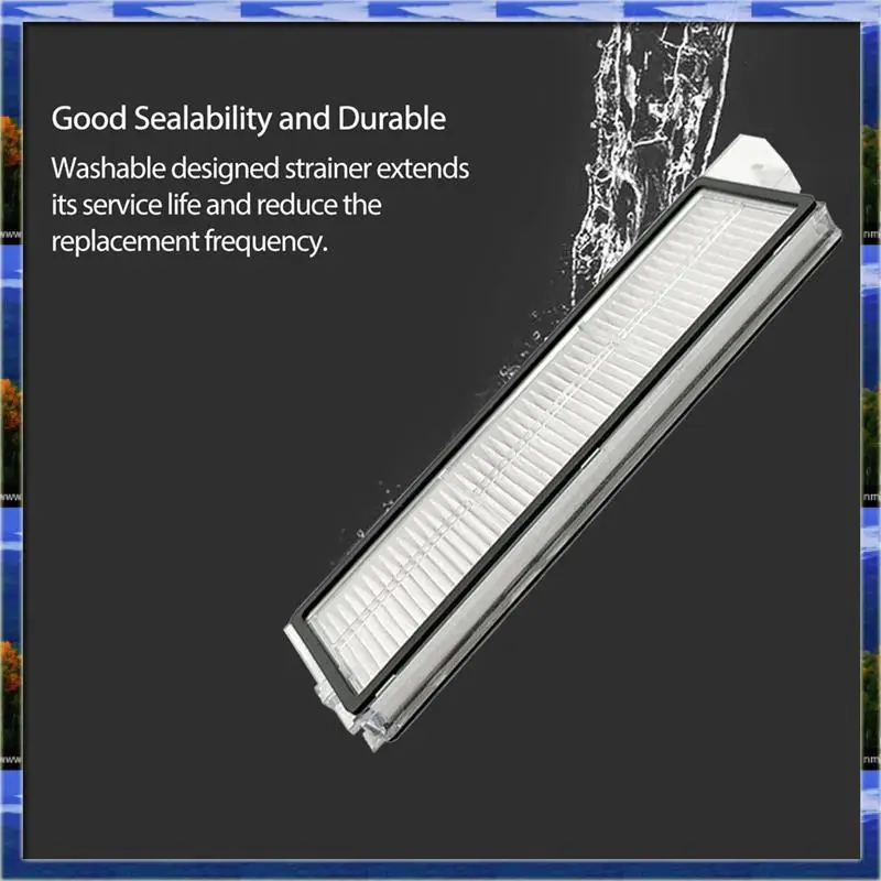 The 12PCS Replacement Filter For Roborock S8 Maxv Ultra/G20S/S8pro Maxv Robot Vacuum Parts Washable Filters