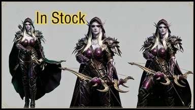 In Stock juguetes de tiburón SK-006 escala 1/6 HIGH ELVES el rey de los demonios Sylvanas Windrunner conjunto completo figuras