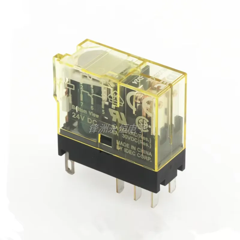 1Pcs New Relay RJ2S-CL-D24 8PIN 8A 24VDC Intermediate Relay