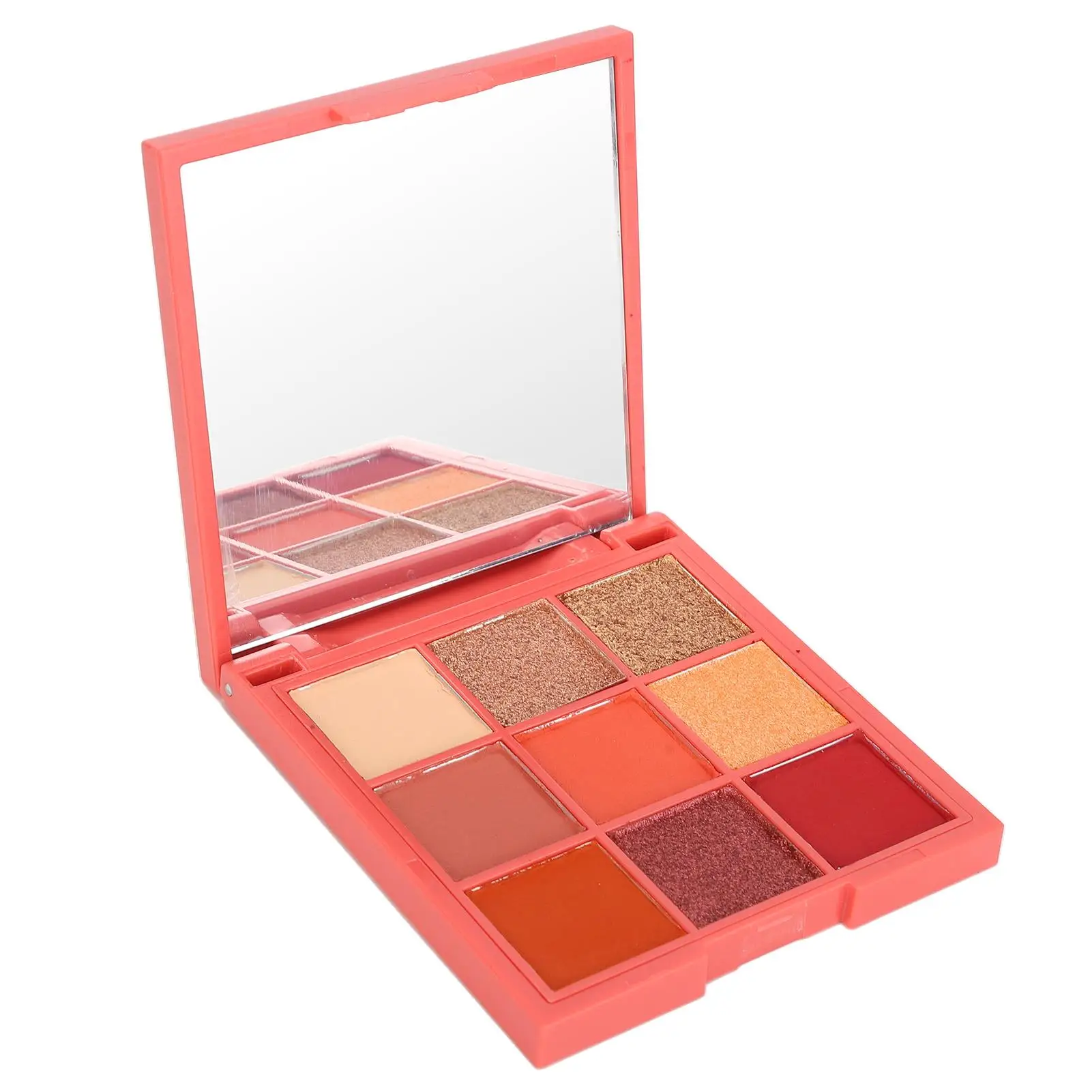 Palette di ombretti a 9 colori-Set di ombretti opachi e Glitter a lunga durata + Primer per il viso per le donne