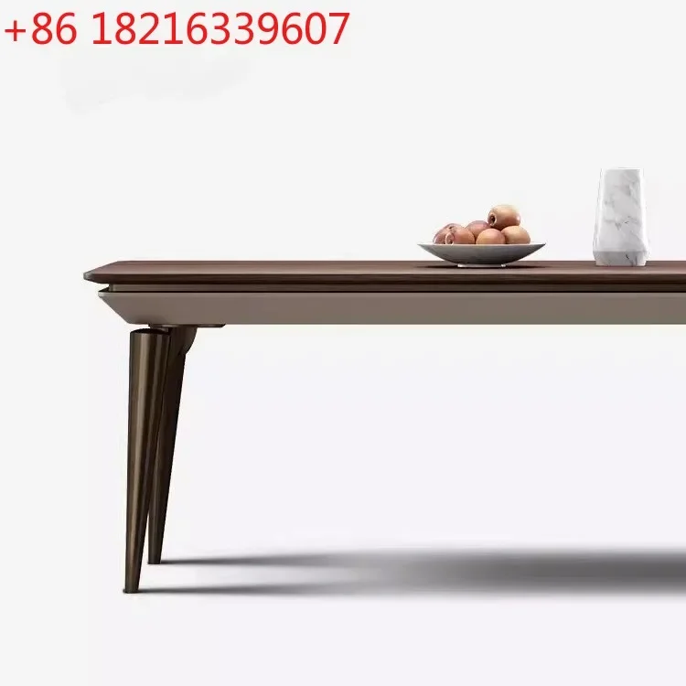 YAO North American large flat-floor home restaurant series furniture modern light luxury dining table and chair combination