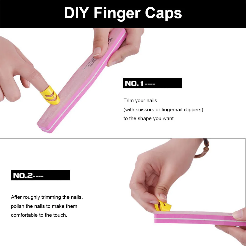 8 قطعة أداة وترية يختار الاصبع S M L XL الغيتار إصبع يغطي ألاسكا بيك للجيتار الكهربائي الصوتي