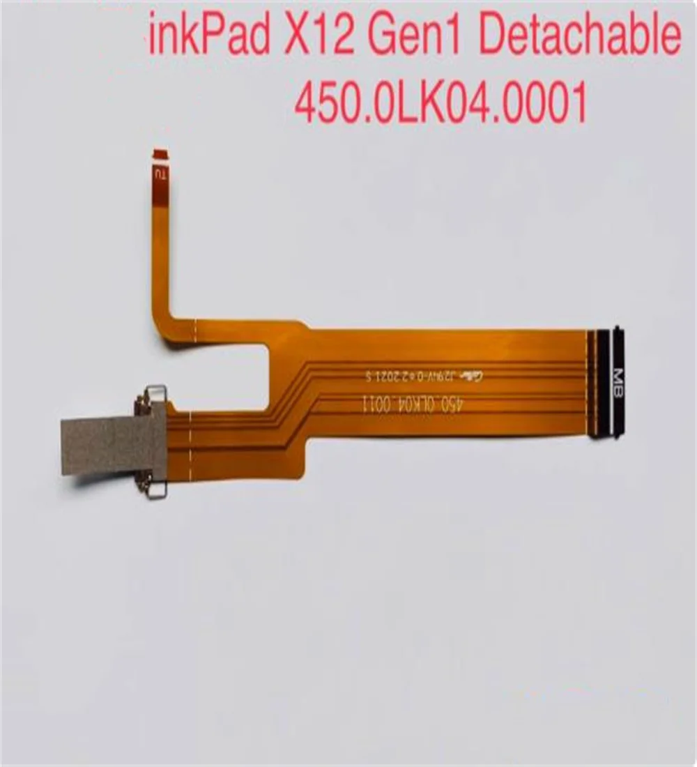 FOR Lenovo ThinkPad X12 Gen1 Detachable LCD LVDS screen cable HERA12 450.0LK04.0001