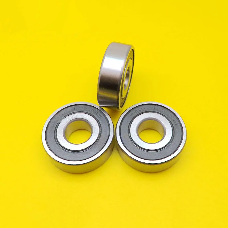 6202/12-2RS Ball Bearing with 2RS Seals 12x35x11mm Bearing Steel for Motorcycle Racing Electric Scooter Maintenance