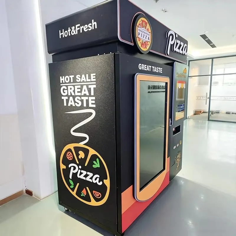 Commercial Grade Smart Pizza Vending Machine Automatic Pizza Maker Touch Screen Cashless Payment Hot Food System