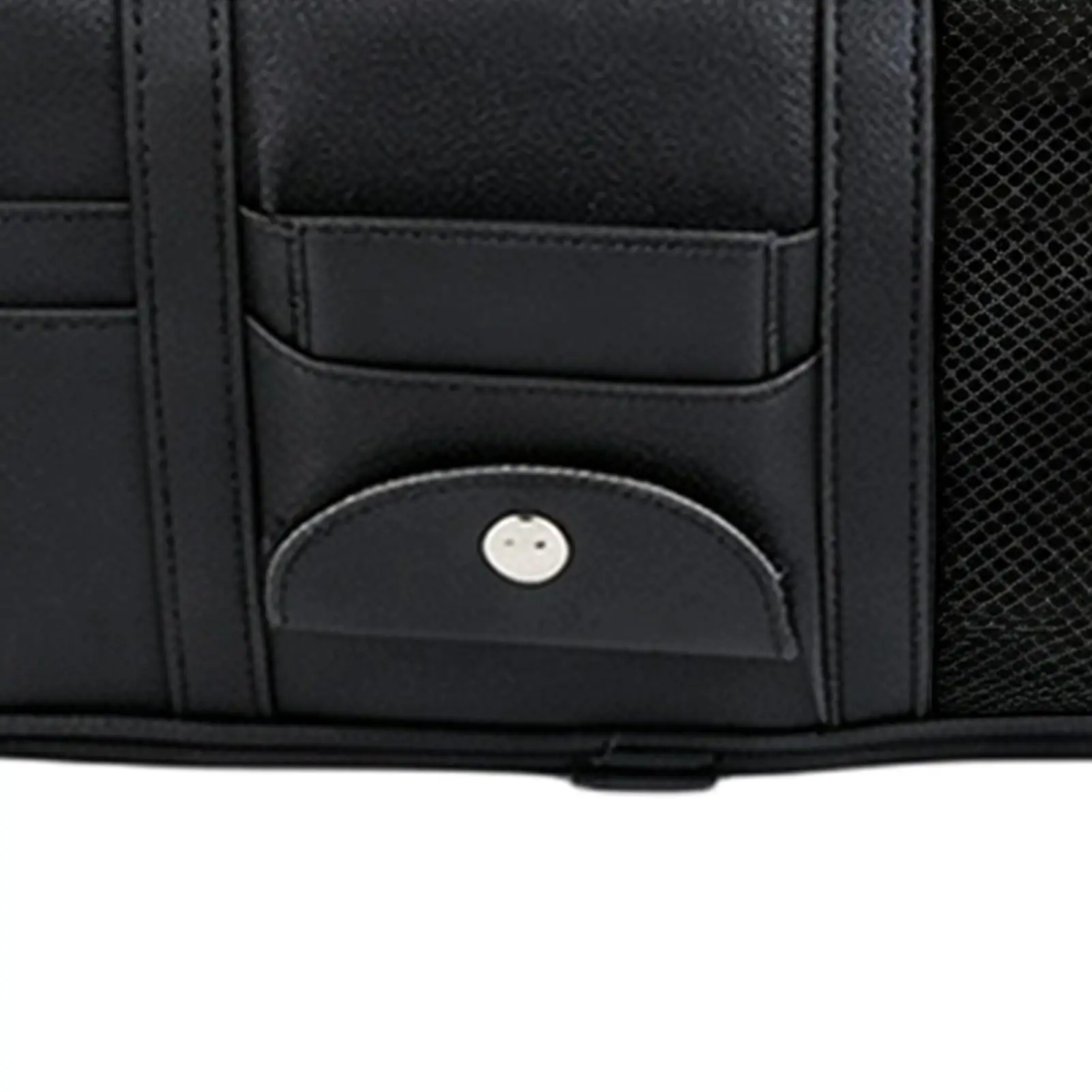 Sunvisor Organizer PU Leather Multi-Pocket Universal Zipper Pouch Car Storage Organizers For Vehicle Interior Registration