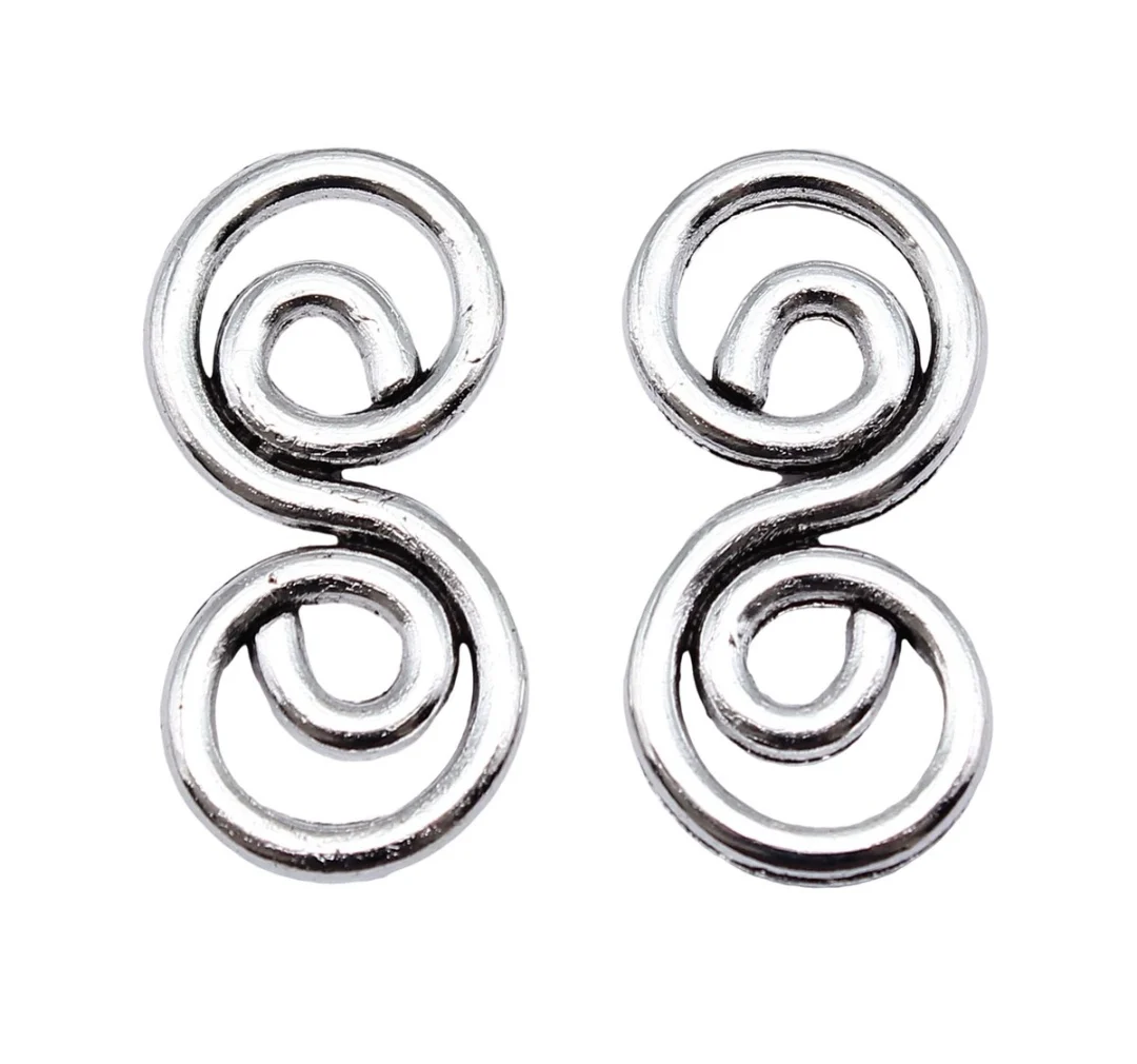 

20pcs 26x13mm Zinc alloy metal tibetan silver plated connector T0800 for jewelry making