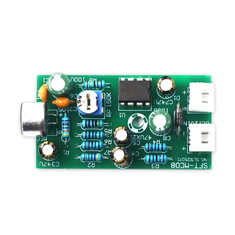 Diymore Hi-Fi Microphone Pickup DIY Module Noise Reduction Collector Microphone Amplifier Board High Sensitivity Kit DC9-15V