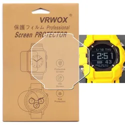 3 Pcs Screen Protector For GPR-H1000 HDC-700 DW-6900 W-219 WS-2100 PRG-270 GA-400 G-7900 GW-7900 Clear TPU Nano Explosion-proof