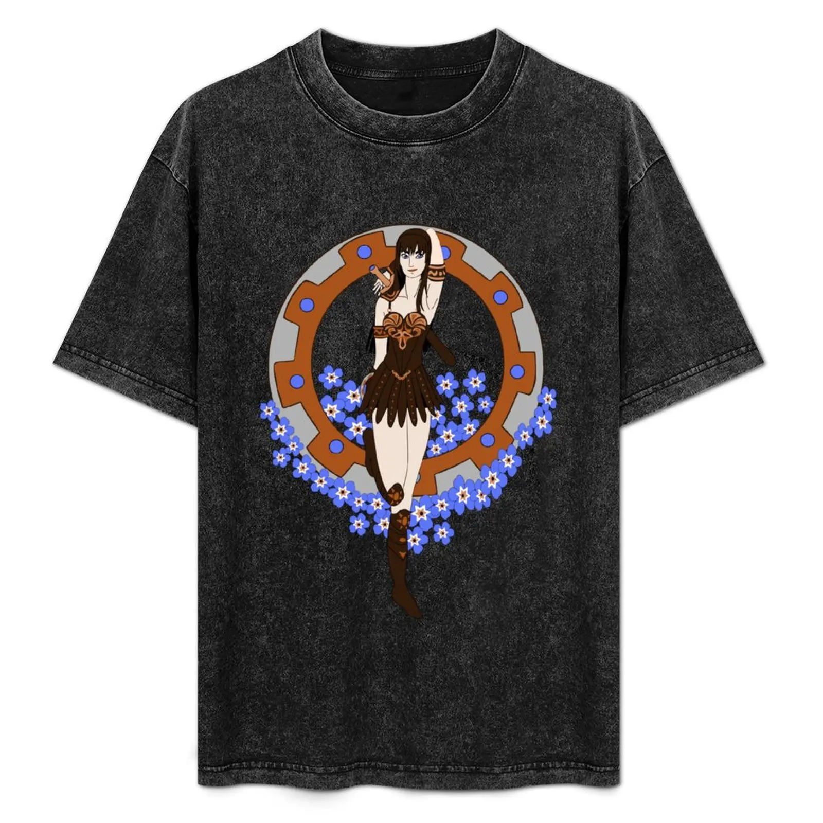 

Xena Chakram T-Shirt anime t shirts oversizeds graphics plus size clothes men clothing