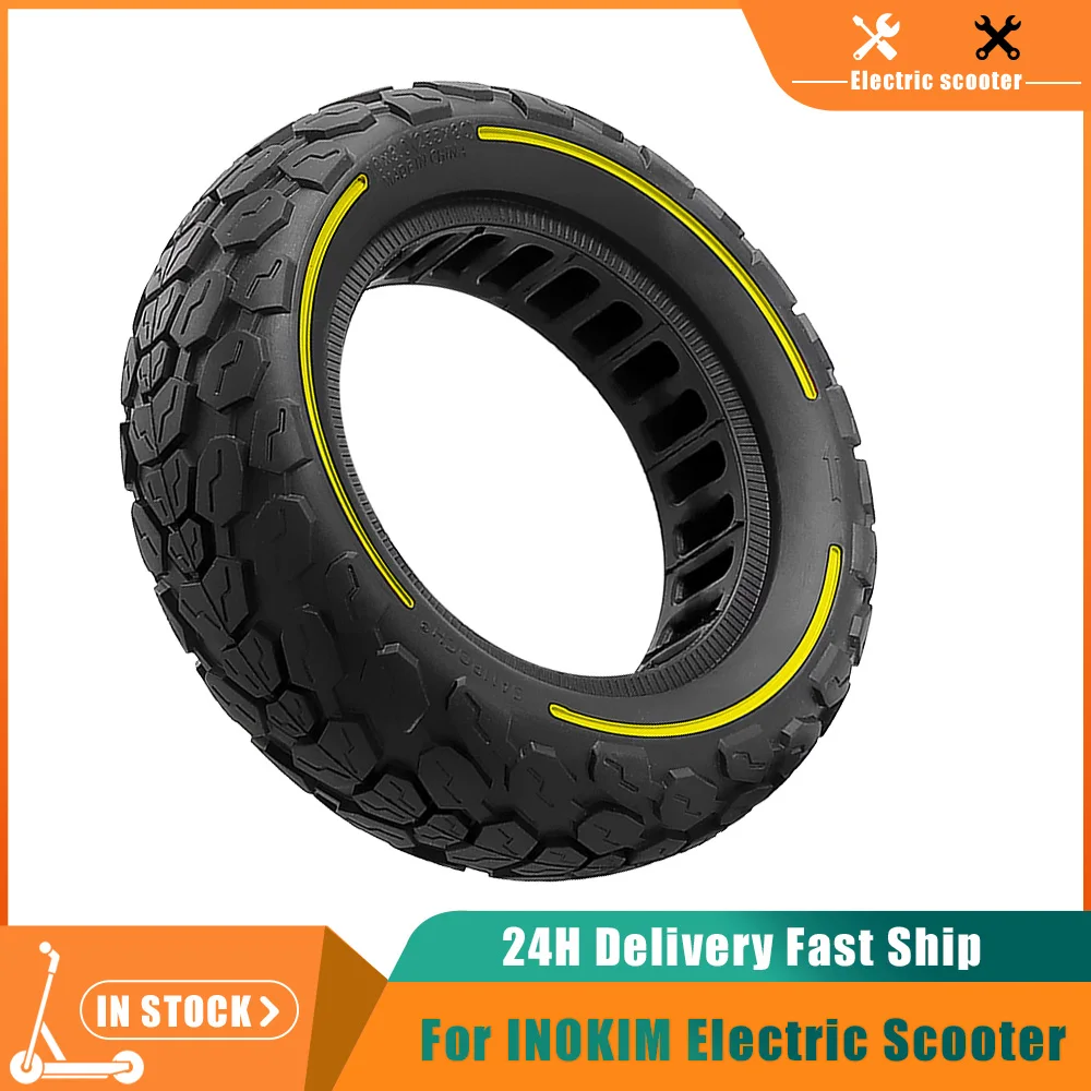 

80/65-6 255x80 10x3.0 Off-Road Solid Tire for Inokim OXO Kugoo M4 G1 Dualtron VICTOR EAGLE Speedway 4 Electric Scooter 10 Inch