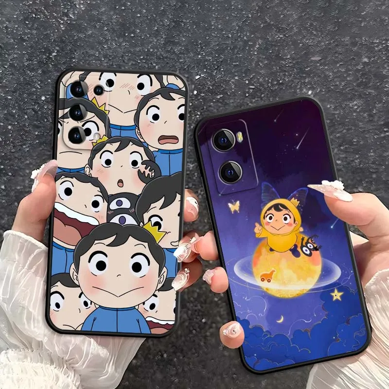 

Cute Ranking of Kings Cartoon Phone Case For OPPO Reno 7 A96 A40 A58 5 6 Realme GT A74 A78 Neo2 A74 A78 Find X5 X3 X7 X8 Black