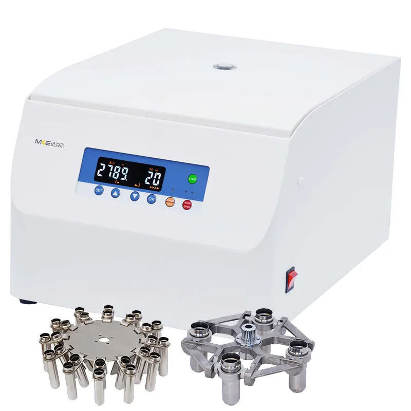 100ml Tabletop Medical Laboratory Centrifuge With Swing Out Rotor Low Speed Hospital Device
