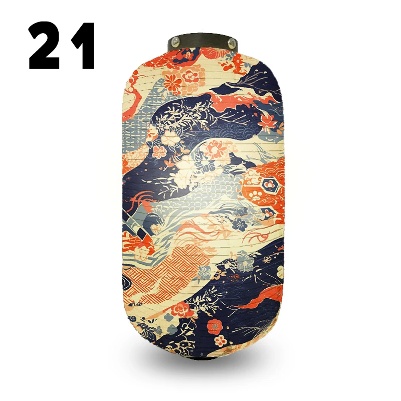 

Japanese Style Sakura Pattern Cloth Lantern Restaurant Bistro Izakaya Pub Bar Decor Sign Outdoor Festival Party Decor Lantern