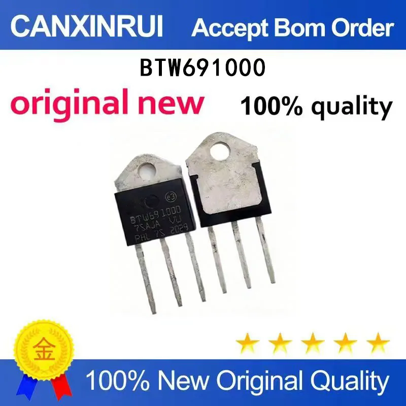 (5-100 Pieces) Brand new original BTW691000 BTW69-1000 69A/1000V thyristor spot chip IC