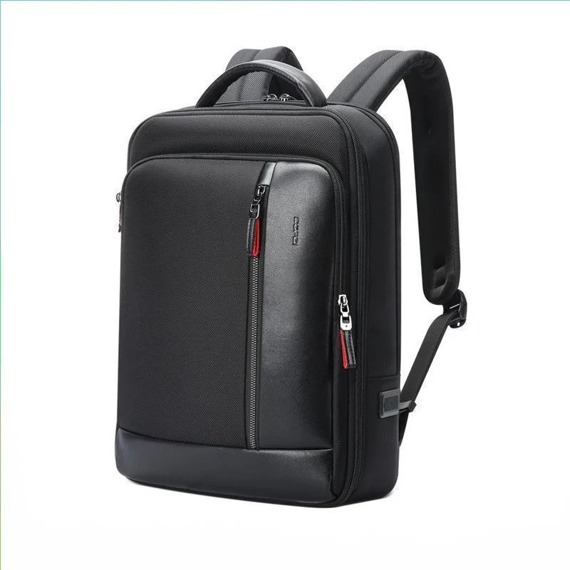 Expandable Men Business Backpack 15.6 Inch Laptop Bag Large Capacity Backpack Waterproof School Bags For Male Notebook Traveling