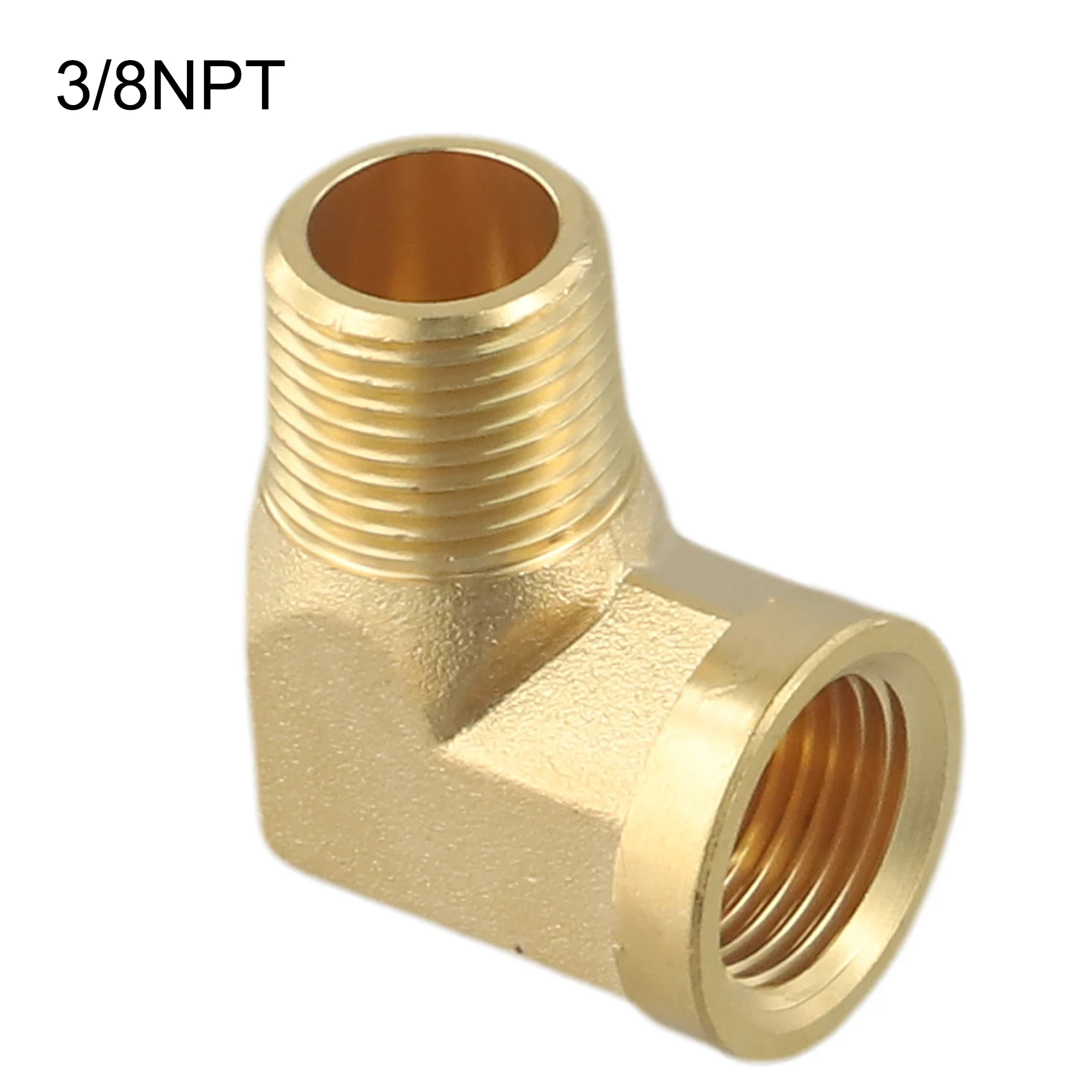 For Industrial Use Metal Pipe Fitting 90 Degree Pipe Connector High Quality Material Yellow Color Connector Coupler