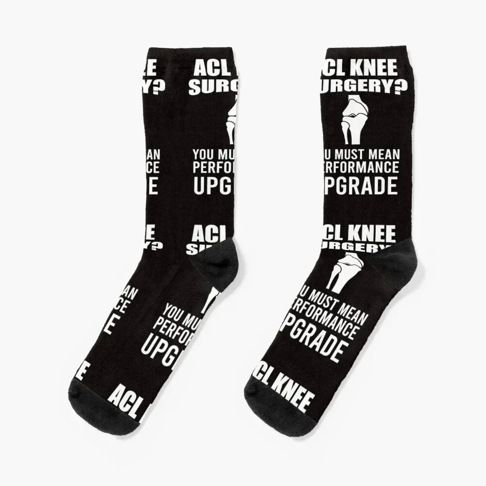 ACL Knee Surgery Survivor Performance Upgrade Gift Socks hip hop cotton summer gift Girl'S Socks Men's