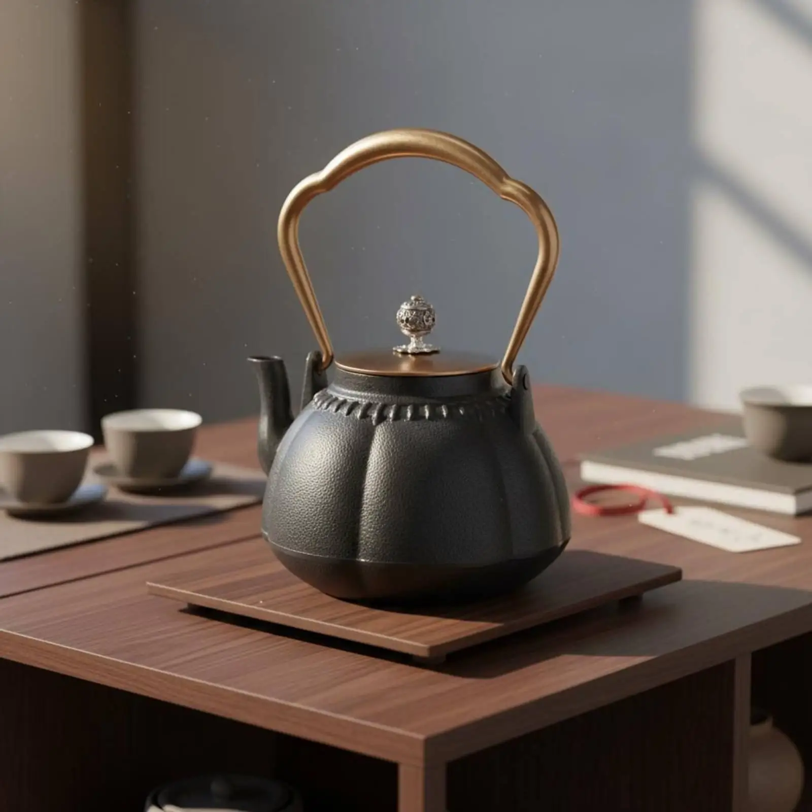Japanese Cast Iron Teapot Handmade Craftsmanship Japanese Cast Iron Teapot