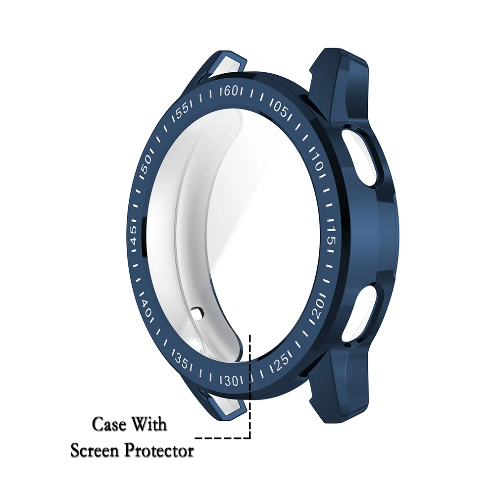 Soft TPU Cover For Xiaomi Watch S3 Protector Shell With Full Coverage Screen Protection With Scale Watch Decoration